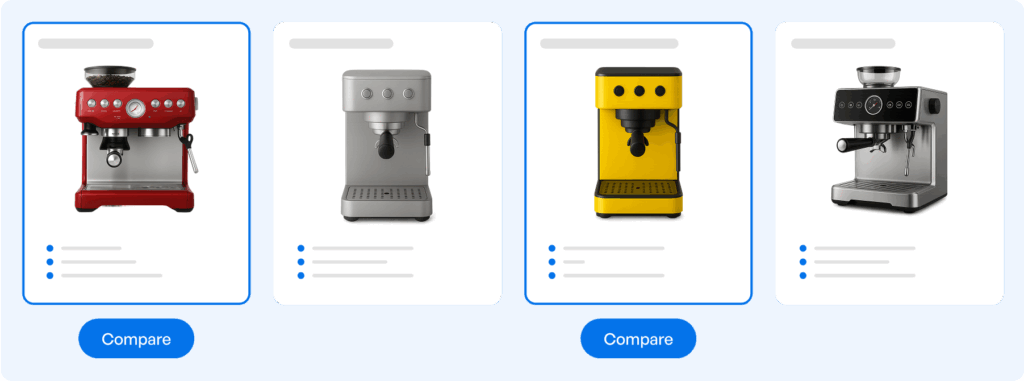 Comparison chart