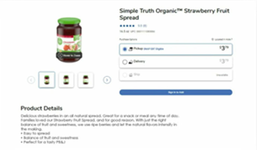 Product Detail Page