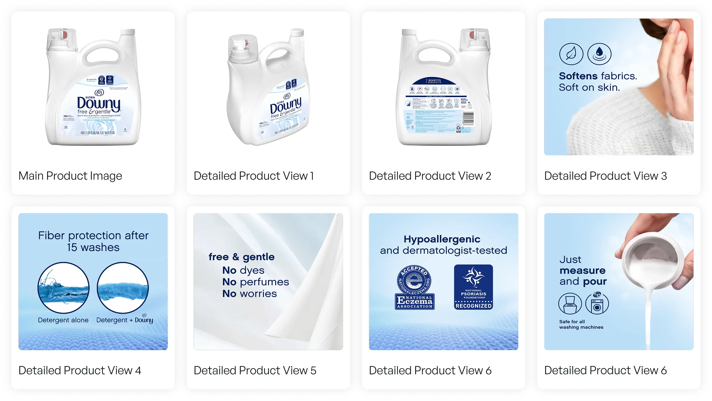product detail page